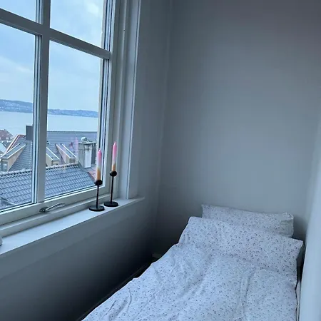 Apartment Bergensleilighet, Privat Balkong, Topp Utsikt *
